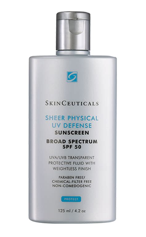 Sheer Physical UV Defense SPF 50 125ML | Face Sunscreen | SkinCeuticals