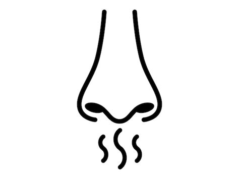 Nose Smelling Clip Art