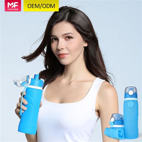 Silicone water bottle, Reusable Leak Proof Foldable water bottle|Silicone water bottle