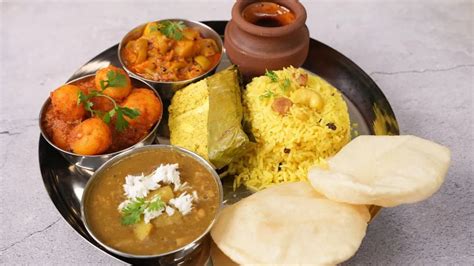 Authentic Bengali Veg Thali Recipe for a Delicious Meal