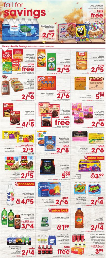 Giant Eagle Weekly Ad Oct 19 – Oct 25, 2023 (Halloween Promotion Included)