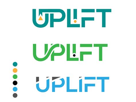 UPLIFT Typography Minimalist Logo by Maksud Rifat on Dribbble