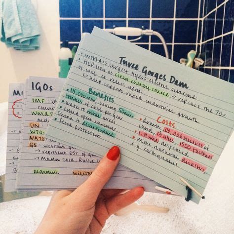 67 Index Study Cards ideas | study, study hard, study tips