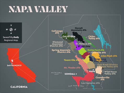 California Wine Ava Map | secretmuseum