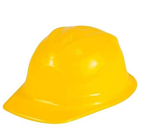 Rhode Island Novelty Child Size Plastic Yellow Construction Hat, 12 ...