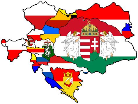 Austria-Hungary Empire regional flags | Hungary history, Hungary flag ...