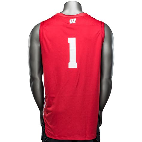 Under Armour WI Replica Basketball Jersey #1 (Red) | University Book Store