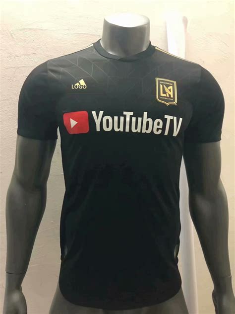 2019-20 Men Los Angeles FC Home Black Soccer Jersey