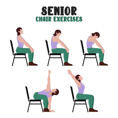 Chair Exercises For Seniors Printable