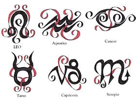 Infinity Tattoos - Free Tattoo Designs of Zodiac Signs and Other Tattoo ...