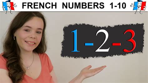 LEARN FRENCH NUMBERS 1-10 | COUNTING IN FRENCH 1-10 - YouTube