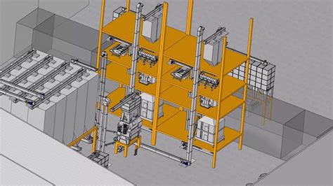 See this feed mill layout for a 30 tons/hour (2x15 tons) feed factory for Pilmico/ Vietnam - YouTube