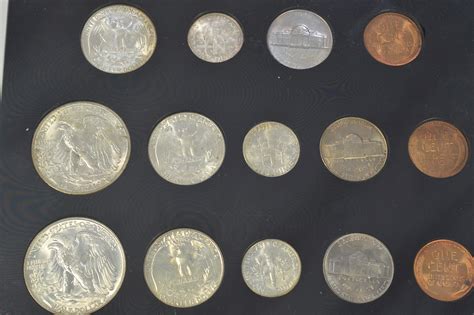 Rare 1947 - United States Coins - Mint State - Choice Unc - SET | Property Room