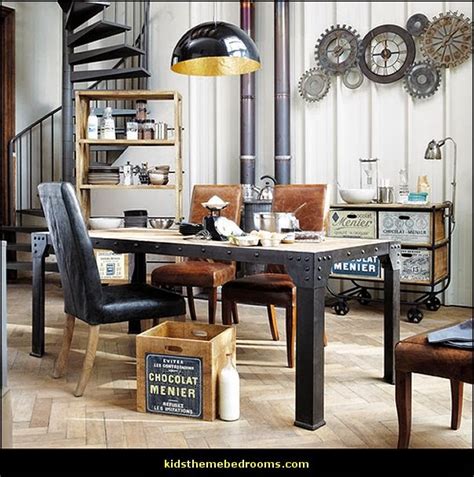 Decorating theme bedrooms - Maries Manor: Industrial style decorating ...