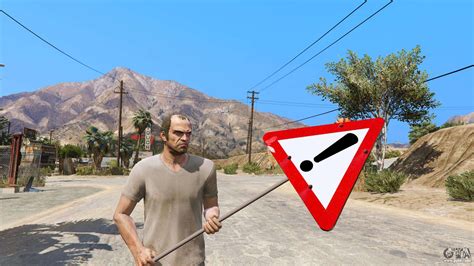 Road sign for GTA 5