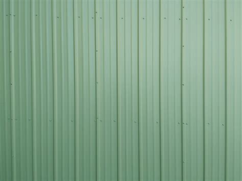 Green Ribbed Metal Siding Texture – Photos Public Domain