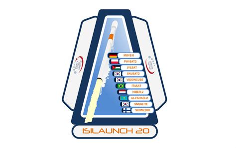 ISL20: Falcon-9 with 3 QuadPacks - ISILAUNCH