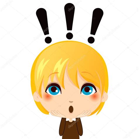 Surprised Kid — Stock Vector © Kakigori #11975500