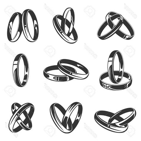 Wedding Ring Vector at Vectorified.com | Collection of Wedding Ring ...