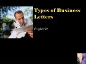 Business letter format