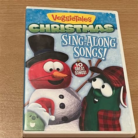 VeggieTales | Media | Veggietales Christmas Sing Along Dvd Songs 3 Karaoke Extras 2010 Big Idea ...