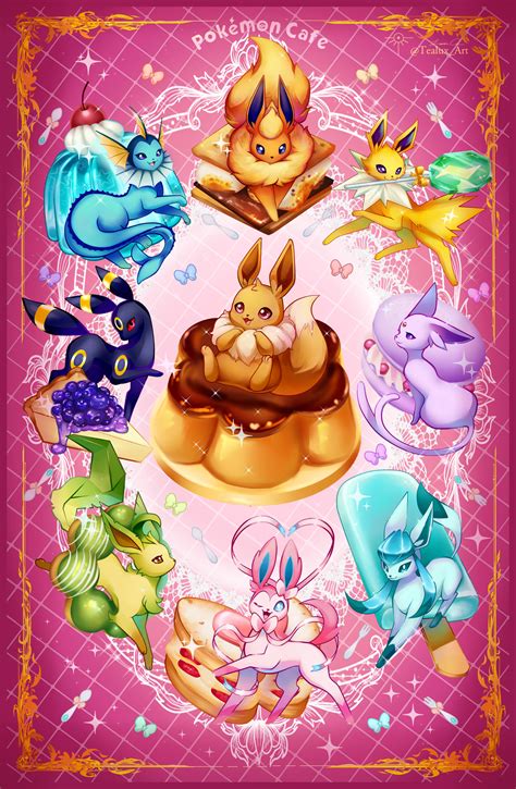 ArtStation - Eevee Treat Evolution Art Print