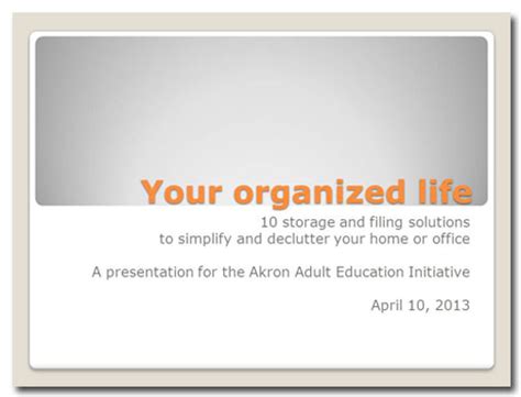 How to create an effective title slide in PowerPoint | Laura M. Foley Design