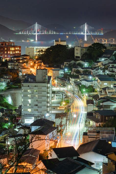 Night view of Nagasaki :: Behance