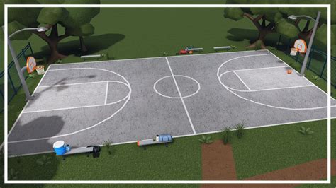 Building a Realistic Park Basketball Court - YouTube | House design ...