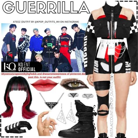 ATEEZ - GUERRILLA_MV INSPIRED OUTFIT 1 (@KPOP_OUTFITS_MV ON INSTAGRAM) | Kpop outfits, Tv show ...