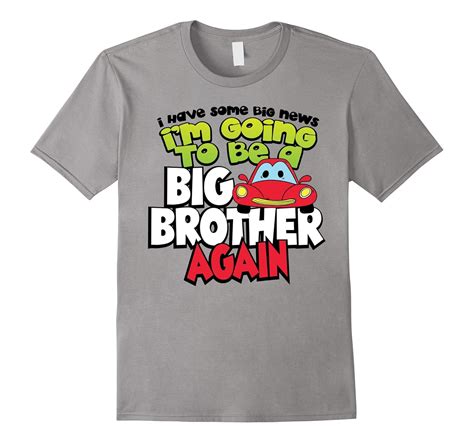 New Big Brother Again Shirt – Funny Car T-Shirt for Boys-CD – Canditee