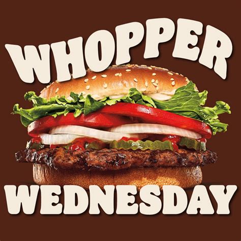 Whopper Wednesday @ Burger King Jersey • SandpiperCI