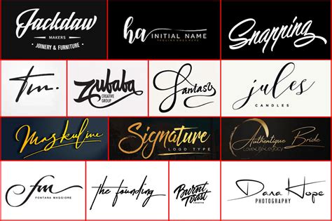 I will do design professional signature logo for $5 - SEOClerks