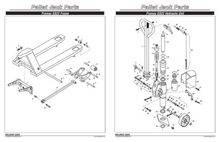 Toyota pallet jack parts list