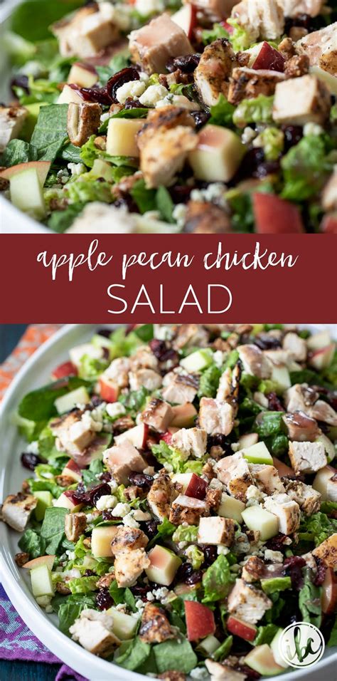 Chicken Apple Pecan Salad Recipe (Wendy's Copycat)
