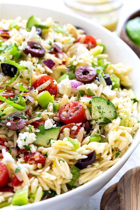 Mediterranean Orzo Salad Recipe | Besto Blog