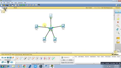 Star Topology In Cisco Packet Tracer 11 Images How To Create Topology ...