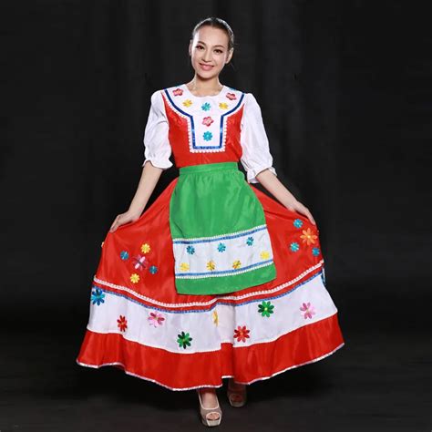 Good Quality Russian Folk Dance Dresses,Female Russia and Ukraine ...