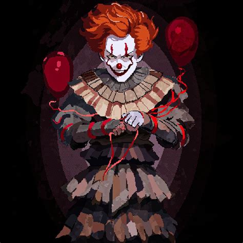 Pennywise : r/PixelArt