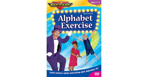 Alphabet Exercise DVD - RL-913 | Rock N Learn | DVD & VHS