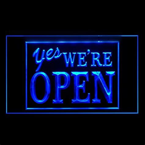 Signs Best ‘Yes, We’re Open’ Neon Signs