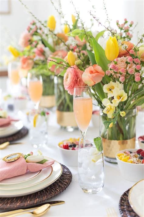 35+ Breathtaking Easter Brunch Decorations