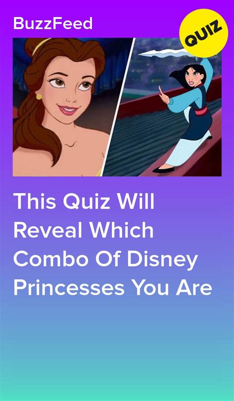 This Quiz Will Reveal Which Combo Of Disney Princesses You Are | Disney ...