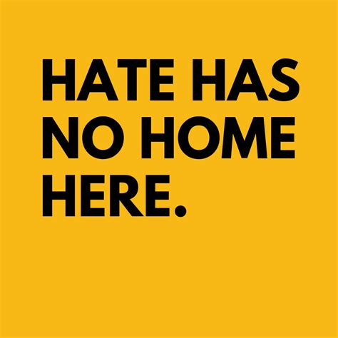 Hate has no home here logo. (2) - Counseling Center University of ...