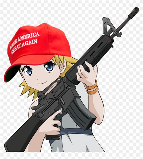 Aesthetic Gun Pfp Kib X Anime Girls Holding Guns Png Image | The Best ...