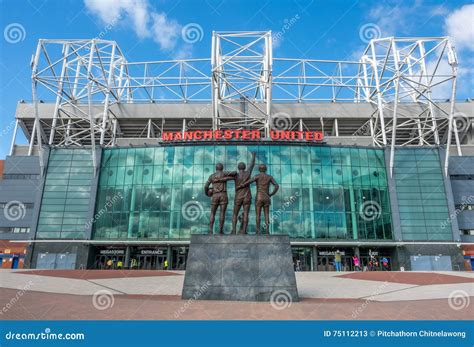 Holy Trinity in Old Trafford Stadium Editorial Stock Photo - Image of ...