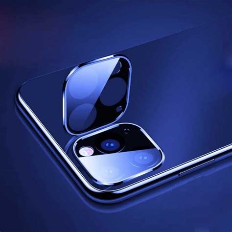 iPhone 13 Pro Max Camera Lens Cover - Tempered Glass en Metalen Ring | Stuff Enough.be
