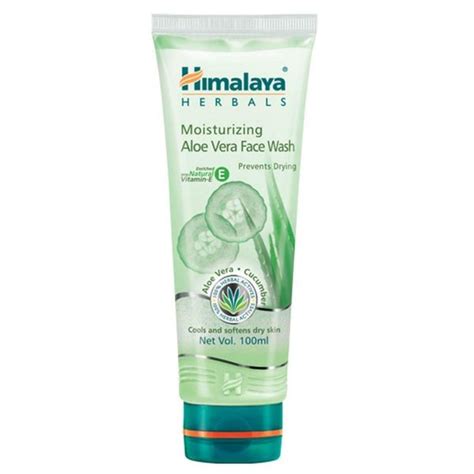 Himalaya Moisturizing Aloe Vera Face Wash - Harish Food Zone