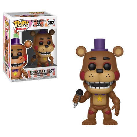 Funko Pop! Games: Five Nights at Freddy's 6 Pizza Sim - Rockstar Freddy - Walmart.com