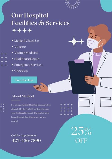 Free printable editable medical poster templates | Canva